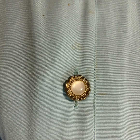 VTG 5 BUTTONS Replacement Hard plastic with shank from the dress pictured EUC - Picture 8 of 11